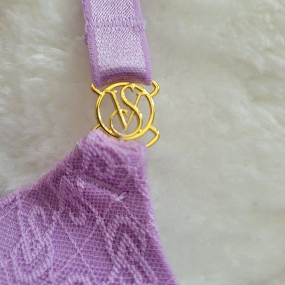 THE ICON Push Up Bra by Victoria's Secret Light Purple 36C - Picture 4 of 4